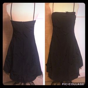 H&M black goth/punk dress